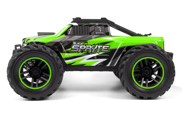 Blackzon Spryte MT 1/20 4WD Brushed Monster Truck - Groen