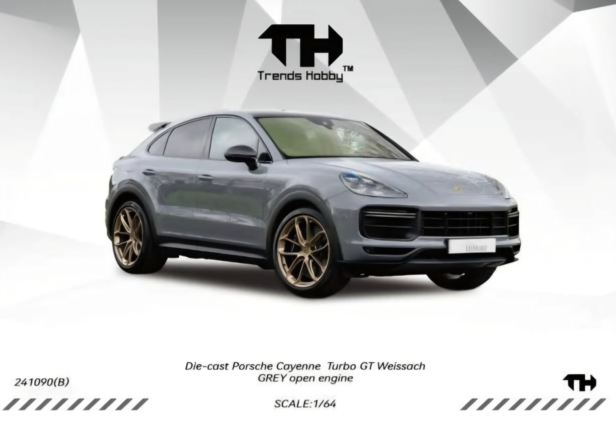 Trends Hobby - Porsche Cayenne Turbo GT, grey