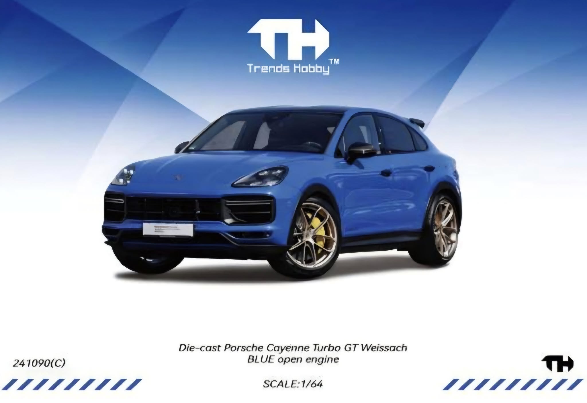 Trends Hobby - Porsche Cayenne Turbo GT, blue