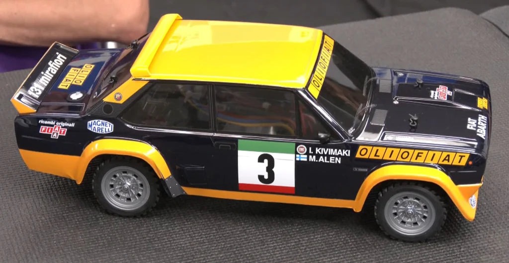 Tamiya 58723 - Fiat 131 Abarth Rally Olio Fiat (MF-01X) – RC