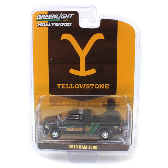 Greenlight Hollywood 42 - Yellowstone (2018 Current TV Series) 2013 Ram 1500 County Sheriff, black