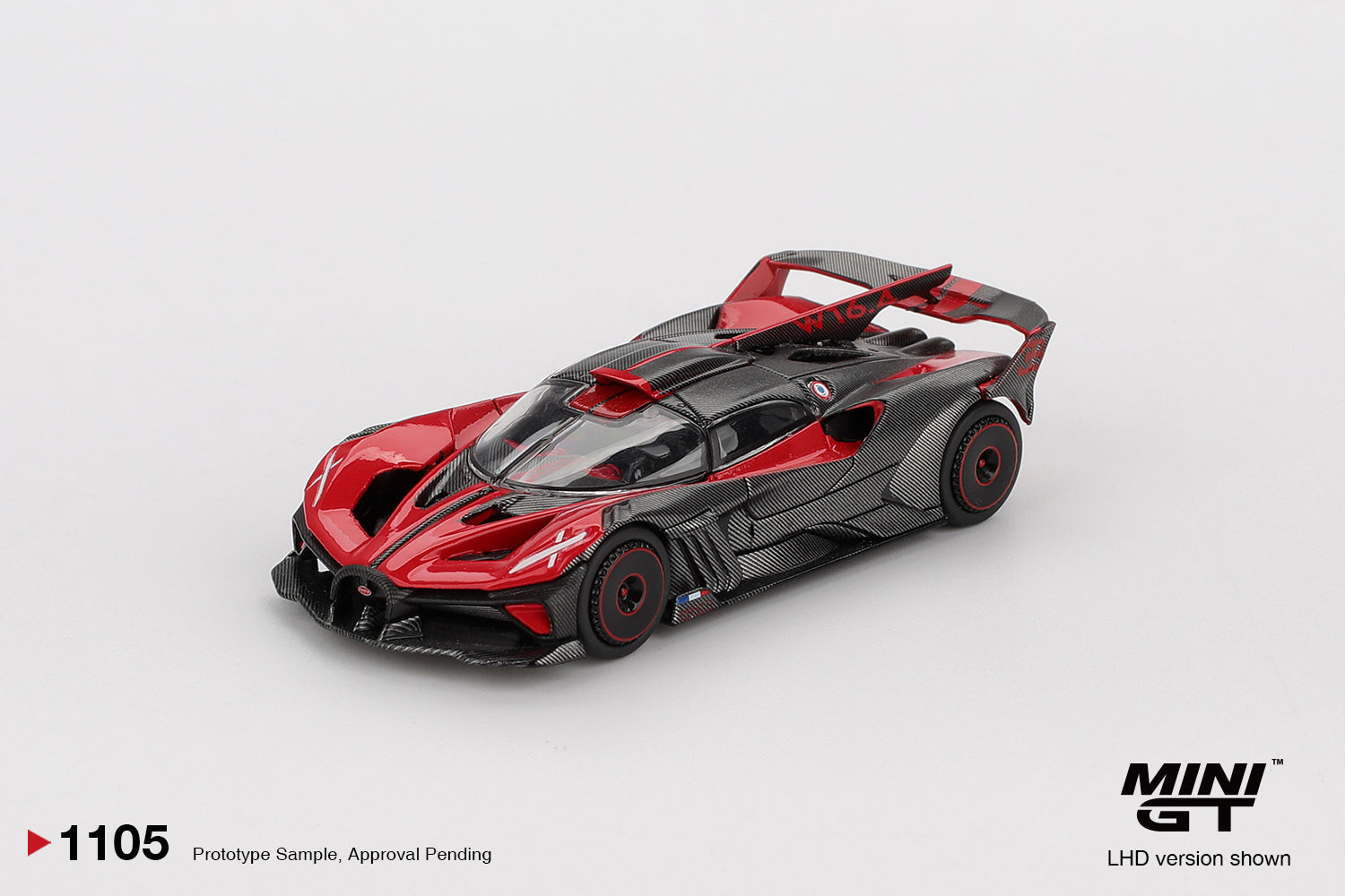 MINI GT 1105 - Bugatti Bolide Red
