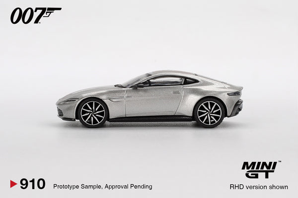 MINI GT 0910 - ASTON MARTIN DB10 SPECTRE ENGLISH PACKAGING 2015 (blister)