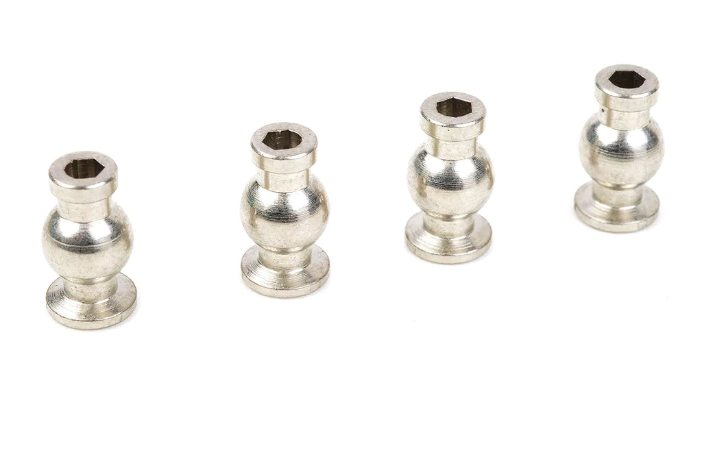 Team Corally C-00180-150 - Ball Shouldered - 6.8mm - Steel - 4 pcs
