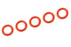 Team Corally C-00180-182 - O-Ring - Silicone - 5x8mm - 5 pcs