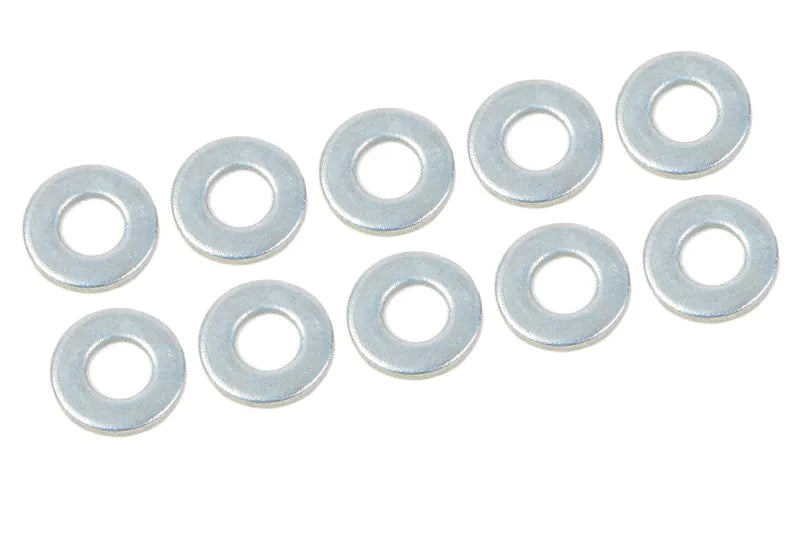 Team Corally C-00180-190 - Shock Washer - 2.5x6x0.5mm - Steel - 10 pcs