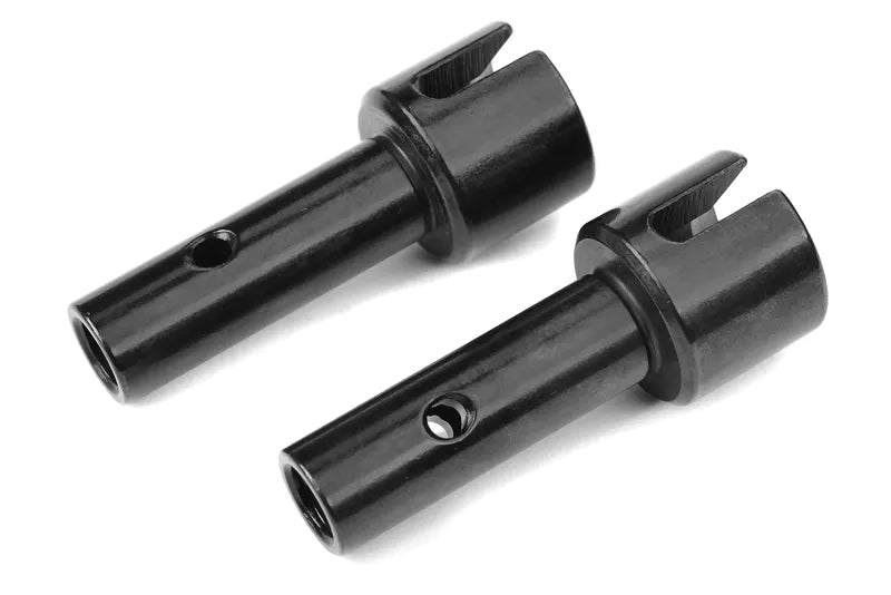 Team Corally C-00180-370-2 - Drive Axle - Short - Rear - V2 - SP2 EXH Steel - 2 pcs