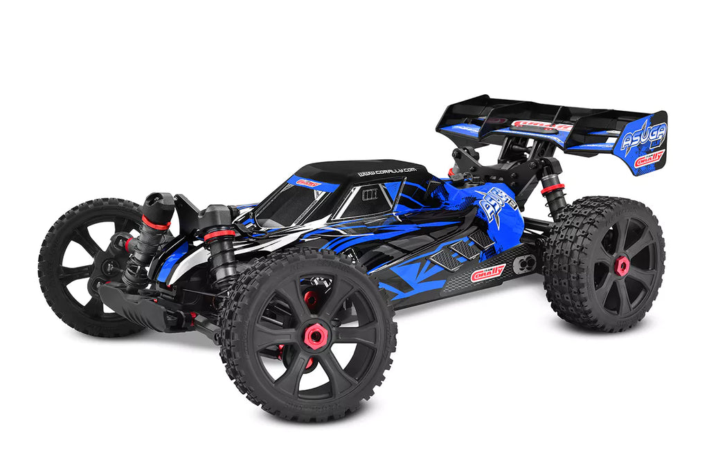 Team Corally ASUGA XLR - Brushless 6s XL Buggy RTR  - Blauw