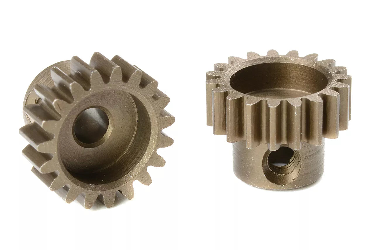 Team Corally - M0.6 Pinion - Gehard staal - 19T - dia. 3.175mm