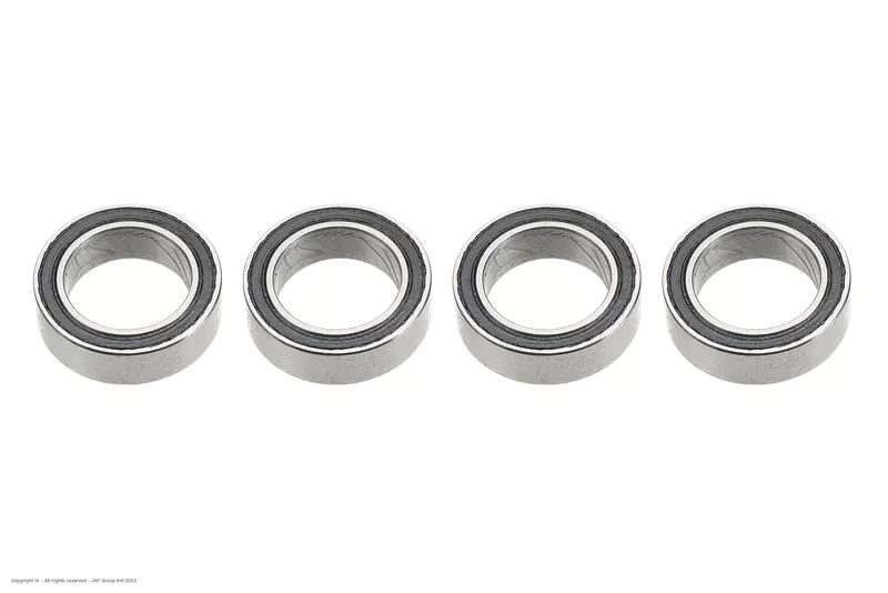 Kogellager 8X12X3,5 - Chrome Steel - Rubber Shielded (4 pcs)