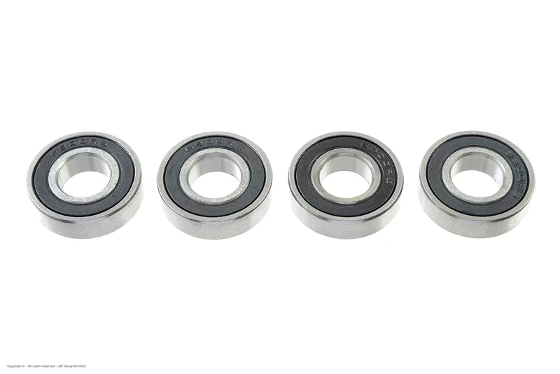 Kogellager 10X22X6 - Chrome Steel - Rubber Shielded (4 pcs)