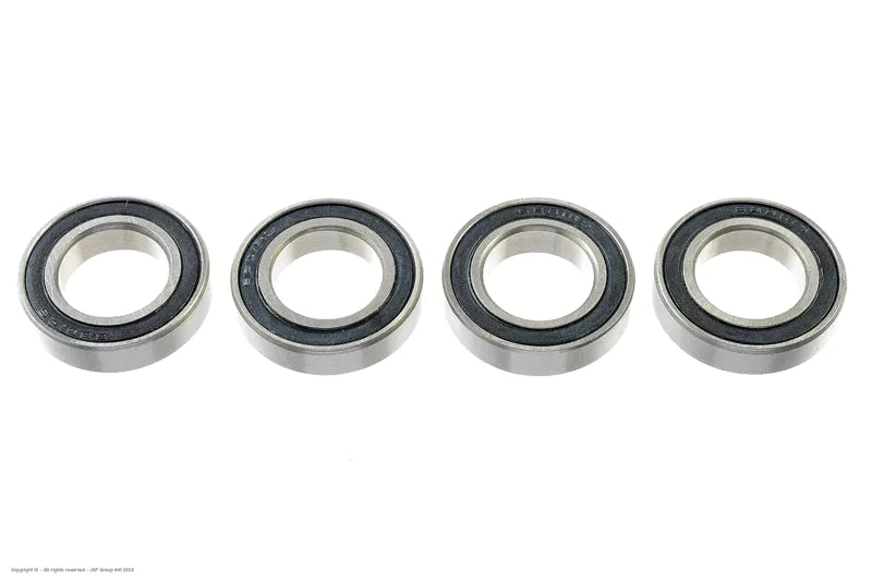 Kogellager 12x21x5 - Chrome Steel - Rubber Shielded (4 pcs)