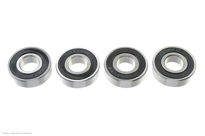 Kogellager 12x28x8 - Chrome Steel - Rubber Shielded (4 pcs)