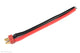 Connector wired - Deans / T (M) - 12AWG - 10cm - 1 pc