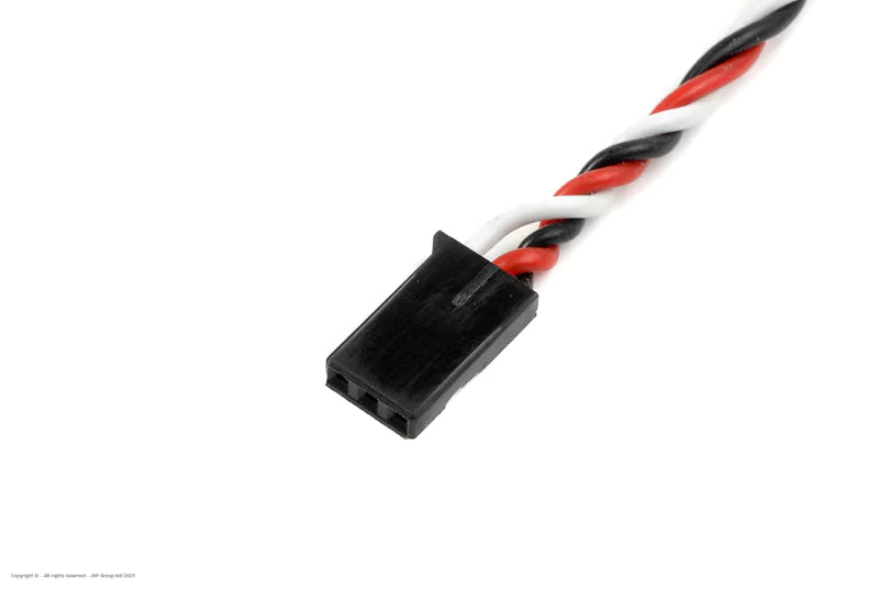 Servo Lead - Twisted - Futaba - Male - 22AWG / 60 Strands - 30cm