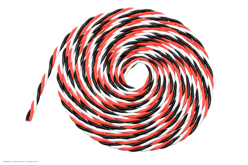 Servo Wire - Twisted - 22AWG / 60 Strands - 2 m