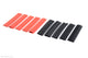 Revtec - Shrink Tubing - 9.5mm - Red + Black - 10 pcs