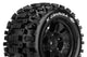 Louise X-UPHILL - Traxxas X-Maxx Monstrer Truck banden met zwarte velg, Hex 24mm