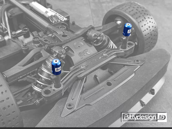 Bittydesign - Body Post Marker kit Red - Big scale 1/5 - 1/7 - 1/8 model Cars