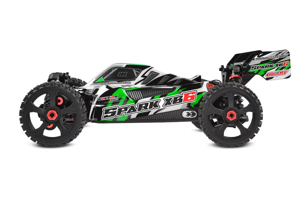 Team Corally SPARK XB-6 - Brushless 6S Buggy RTR (groen)
