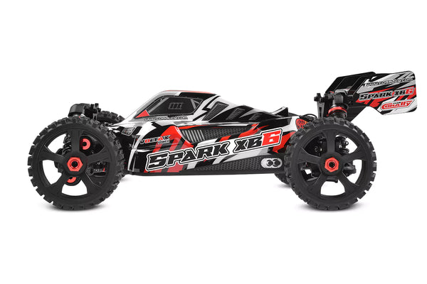 Team Corally SPARK XB-6 - Brushless 6S Buggy RTR (rood)