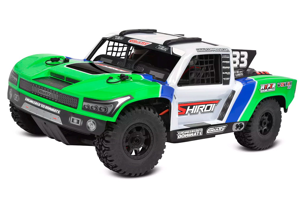 Team Corally SHIROI - Brushless XP 6s Short Course Truck RTR Groen