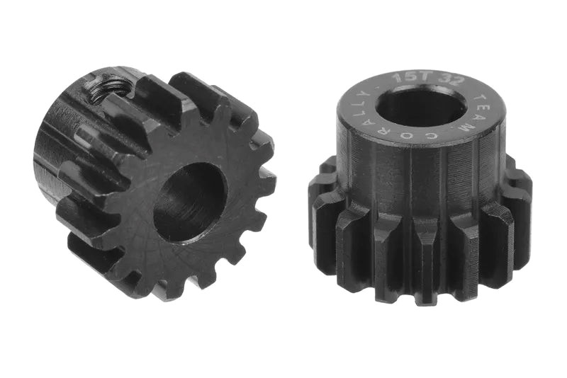 Team Corally - 32 DP Pinion – Short – Hardened Steel – 15 Teeth - dia. 5mm