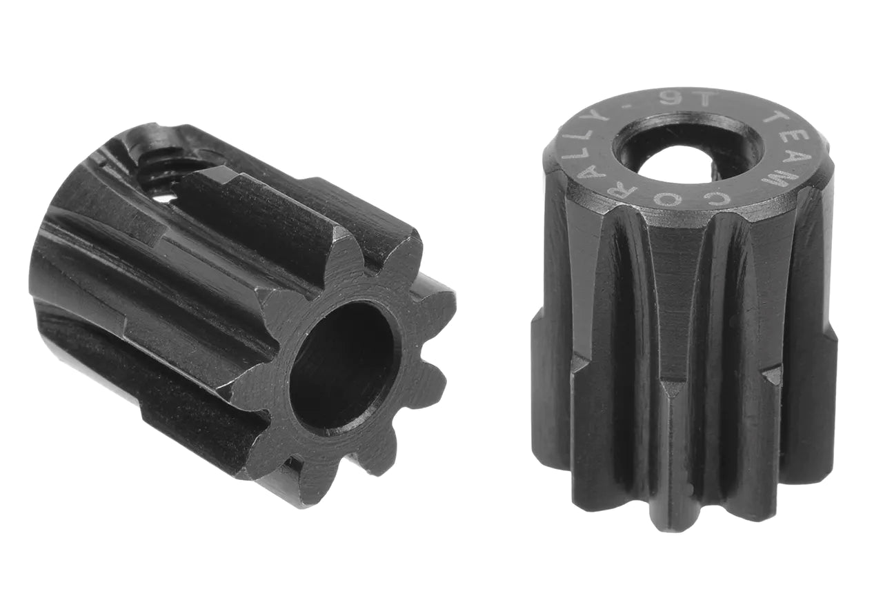 Team Corally - M1.0 Pinion - 9T - Hardened Steel - Shaft dia. 5mm