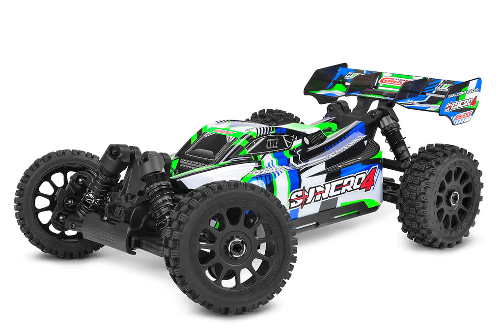 Team Corally SYNCRO-4 (2026 model) - Brushless 4S Buggy RTR Groen