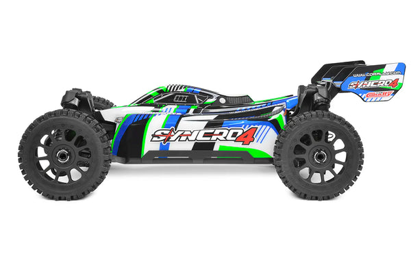 Team Corally SYNCRO-4 (2026 model) - Brushless 4S Buggy RTR Groen