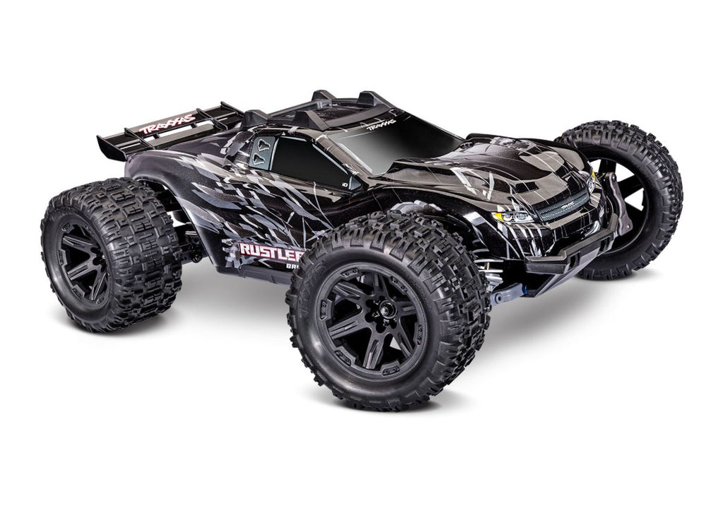 Traxxas Rustler 4X4 VX3 HD Brushless - Zwart