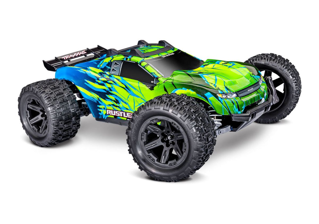 Traxxas Rustler 4X4 VX3 HD Brushless - Groen