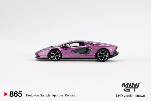MINI GT 0865 - Lamborghini Countach LPI 800-4 Viola 30th