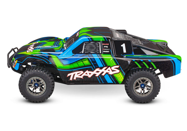 TRAXXAS SLASH 4X4 ULTIMATE VXL TQI TSM CLIPLESS BODY - Groen