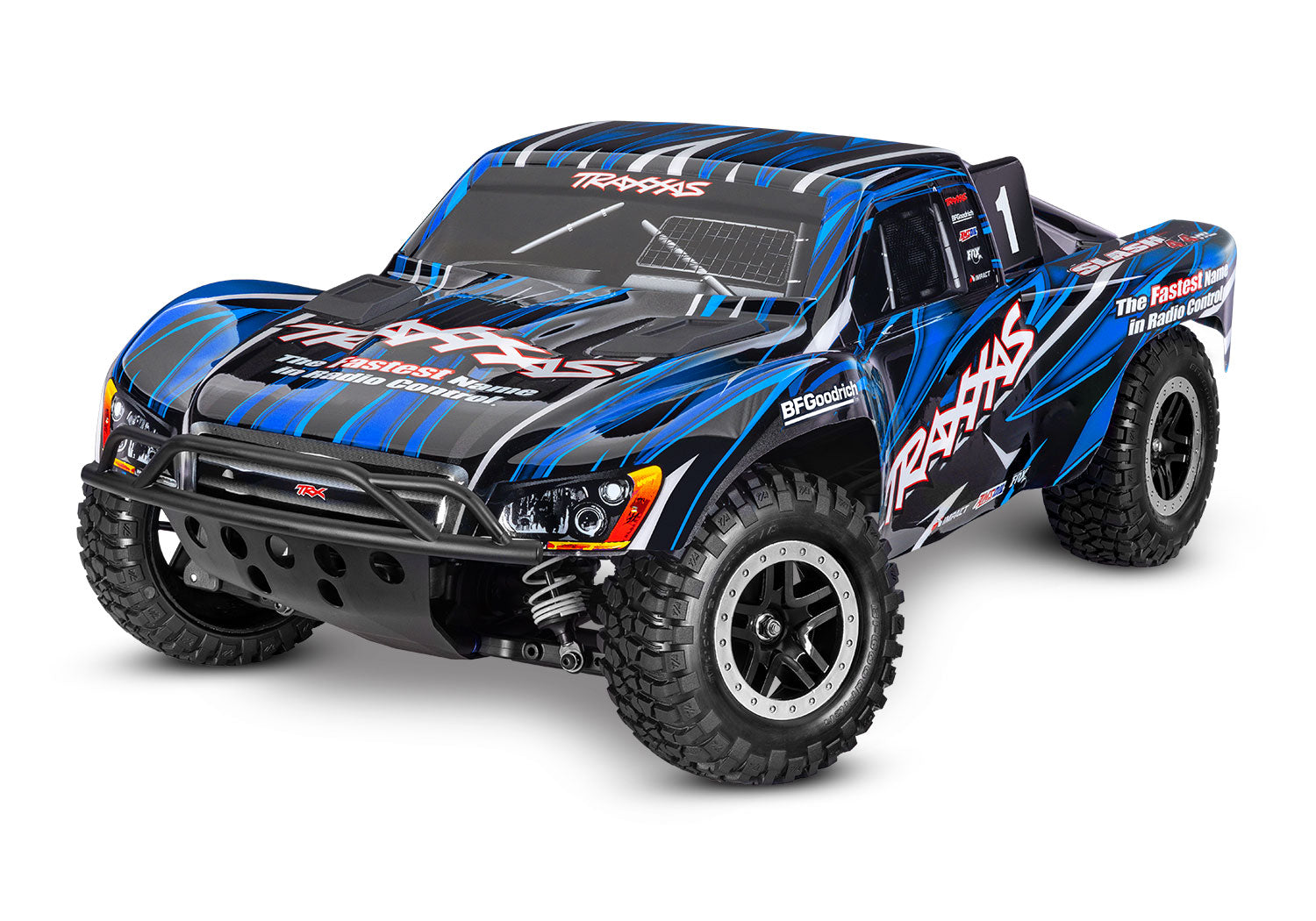 Traxxas Slash 4X4 VXL Clipless HD - Blauw