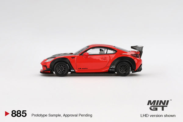 MINI GT 0885 -Toyota GR86 LB★Nation Red