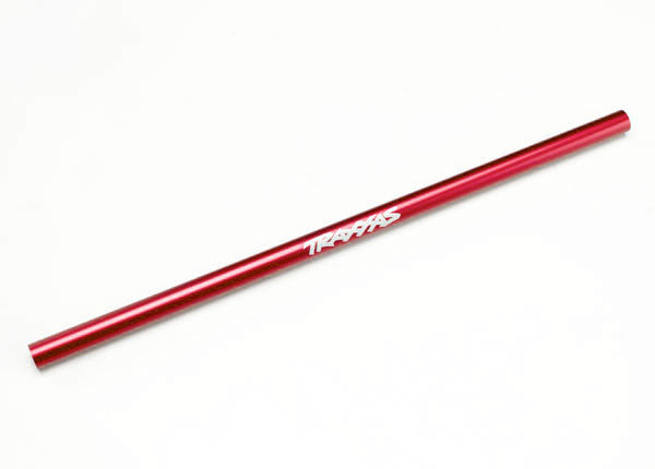 Traxxas TRX6855R - Driveshaft, center, 6061-T6 aluminum (red-anodized)