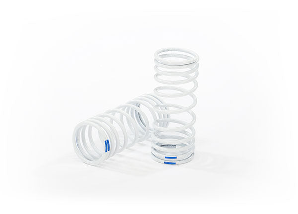 Traxxas TRX6864 - Springs, front (progressive, +20% rate, blue) (2)