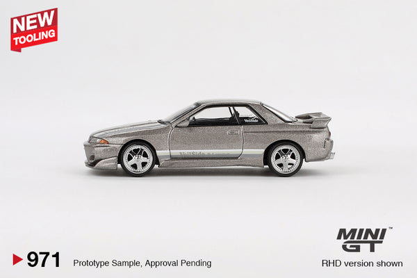 MINI GT 0971 - Nissan Skyline GT-R (R32) Veilside Combat C-I Veilside Combat Grey