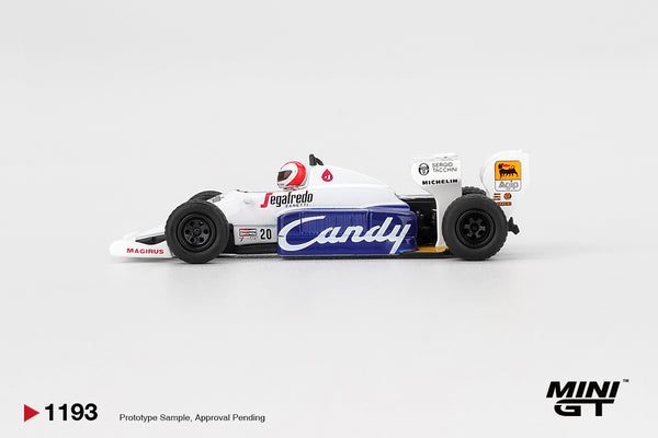 MINI GT 1193 - Toleman TG184 #20 Johnny Cecotto 1984 Monaco Grand Prix