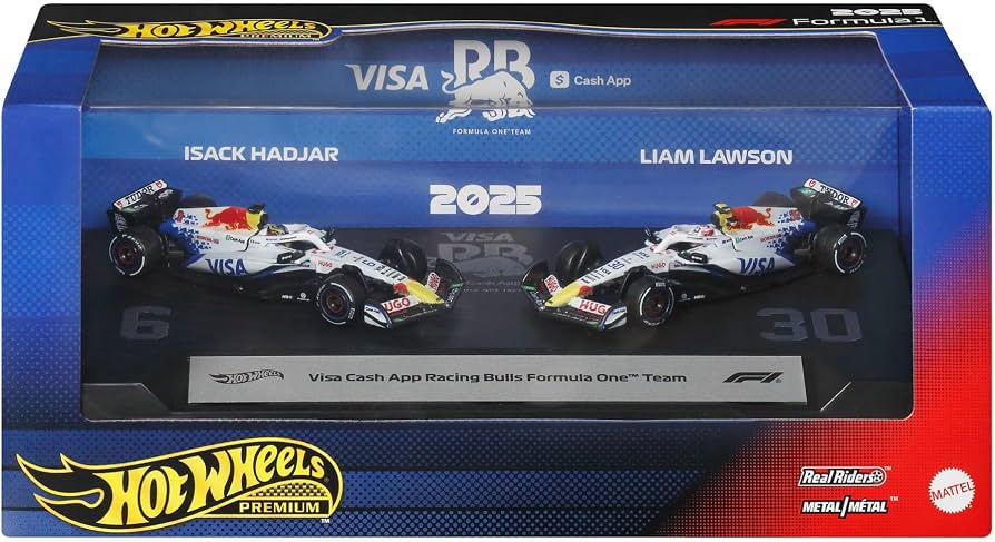 Hot Wheels Premium Formula 1 2025 - 2-pack Racing Bulls Formula One Team