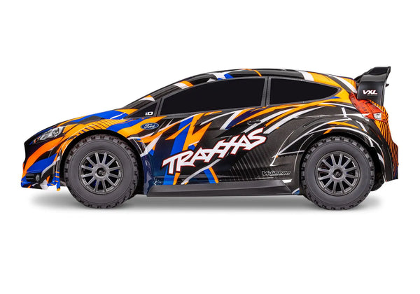 Traxxas Ford Fiesta ST Rally VXL  - Oranje