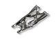 Traxxas TRX7830-CHRM - SUSPENSION ARM, CHROME, LOWER (RIGHT, FRONT OR REAR