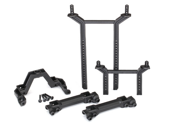 Traxxas TRX8215 - Body mounts & posts, front & rear (complete set)