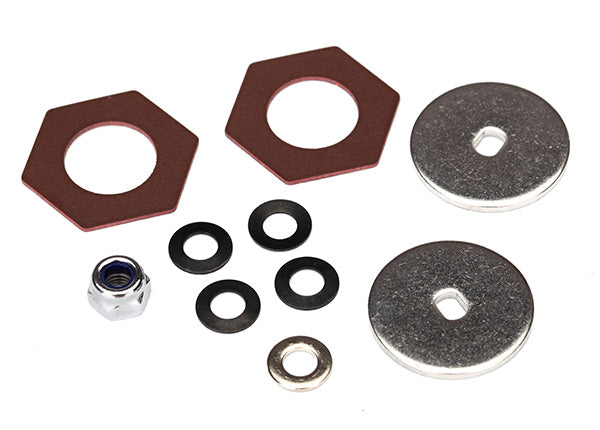 Traxxas TRX8254 - Rebuild kit, slipper clutch (steel disc (2)/ friction insert