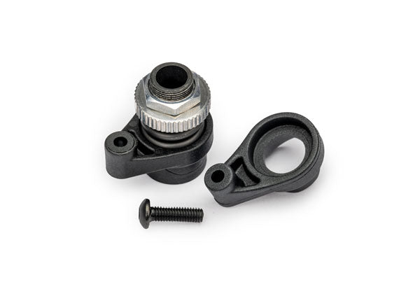 Traxxas TRX8344X - Servo saver/ servo saver spring/ servo saver horn
