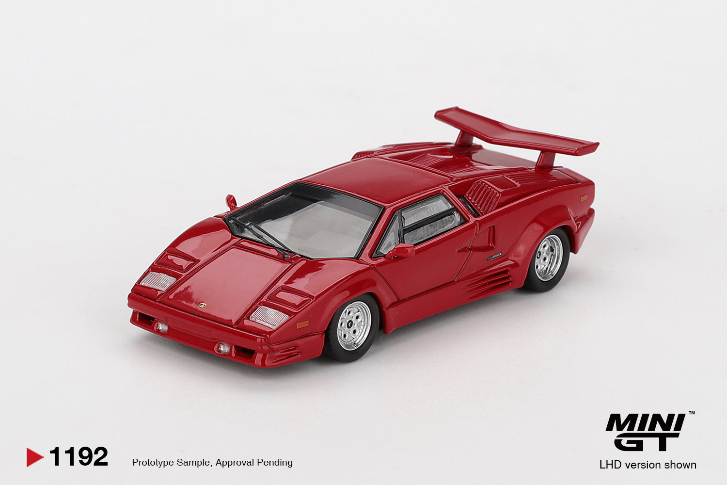 MINI GT 1192 - Lamborghini Countach 25th Anniversary Red