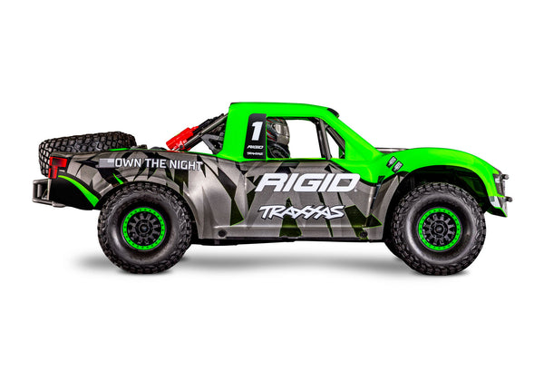 Traxxas Unlimited Desert Racer 4WD VXL-6S - Rigid  (groen / zwart)