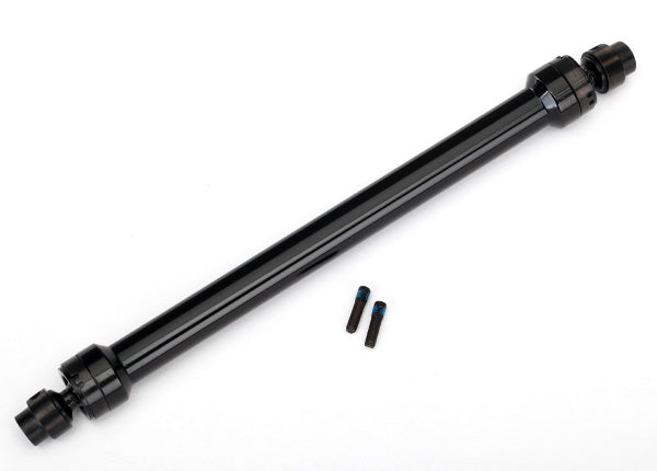 Traxxas TRX8555 - Driveshaft, center rear, 6061-T6 aluminum (black-anodized)