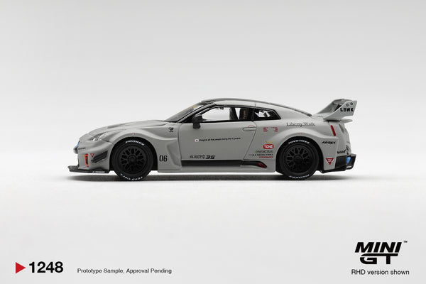 MINI GT 1248 - NISSAN LB-Silhouette WORKS GT 35GT-RR Ver.1 Matt Grey